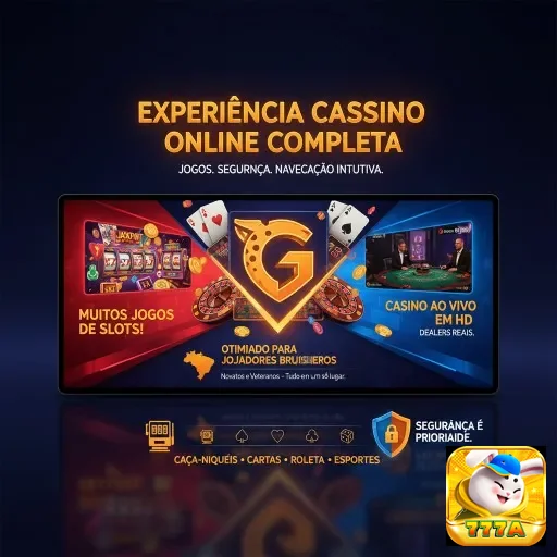 Ilustração de Experimente jogos online da 777a com segurança e diversão